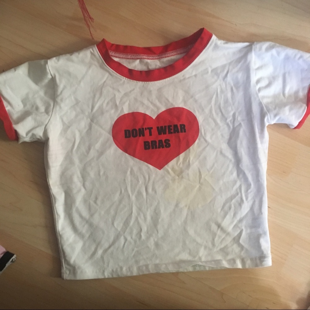 cropped tee
